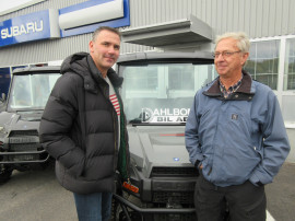 Jörgen Elmqvist och Anders Westin var på plats för att kika på bilar