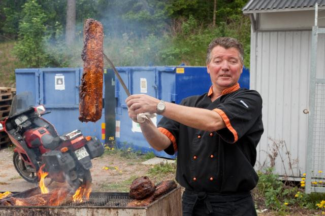 Kocken David från Älvboda mat.