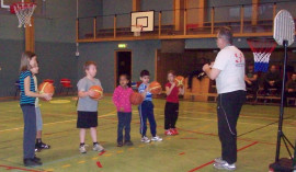 Coachen instruerar!