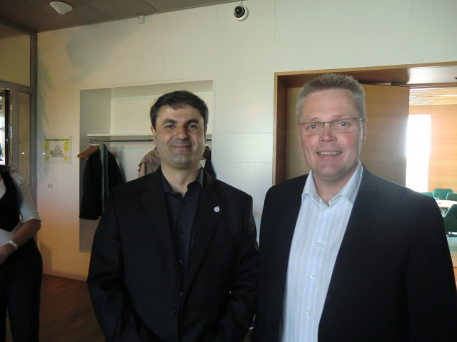 Ibrahim Baylan och Jöran Hägglund